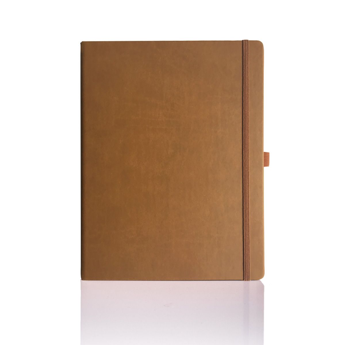 Large Tan Castelli Personalised Notebook