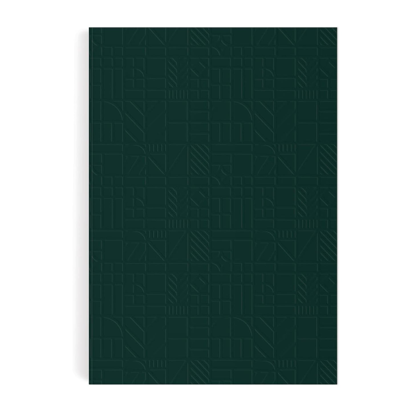Liberty London Dark Green Tudor Embossed A5 Journal