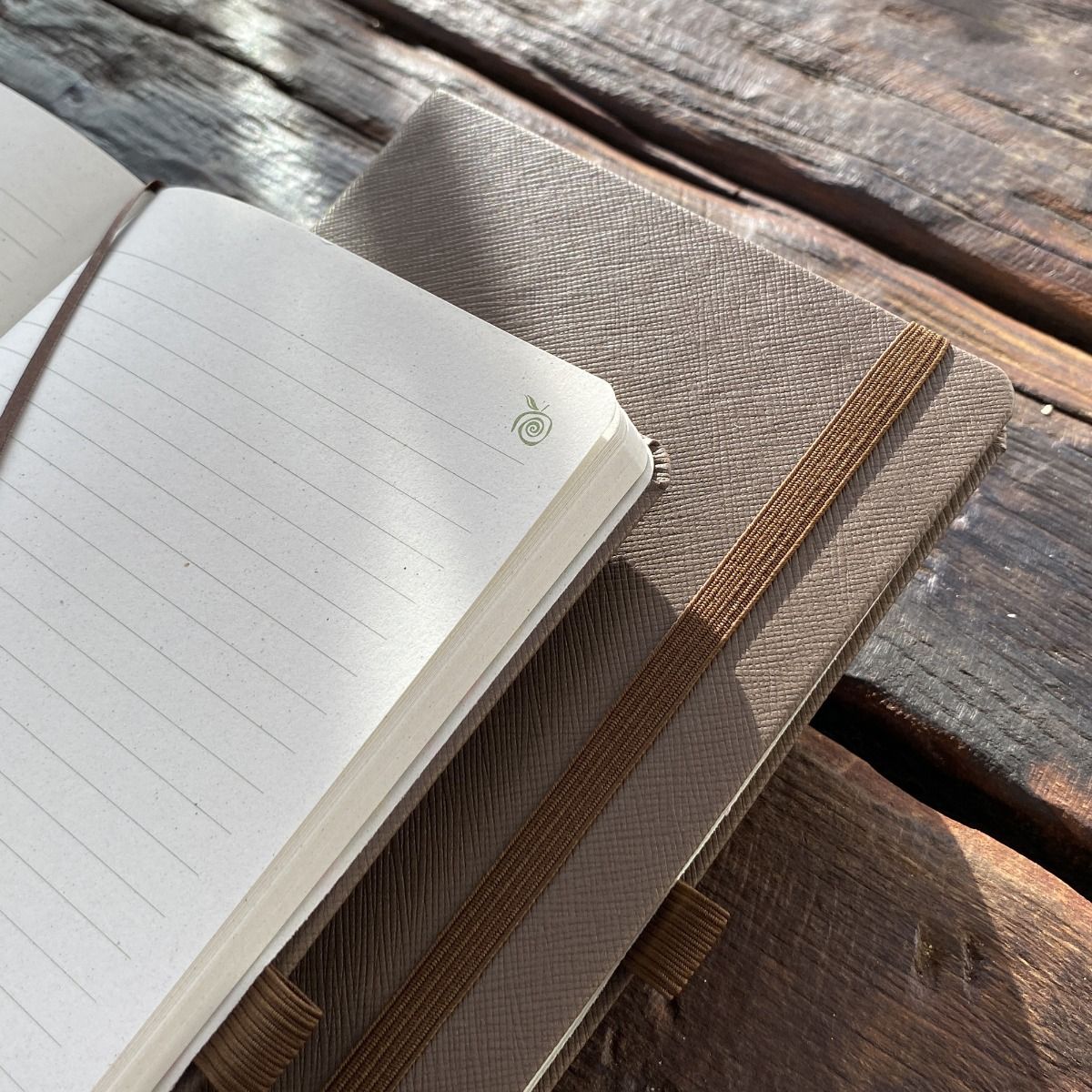 🍎 Apple Peel Textured Castelli Notebook