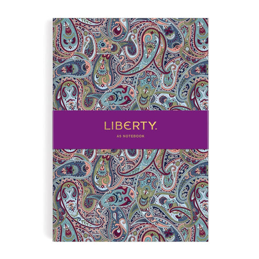 Liberty London Paisley A5 Journal