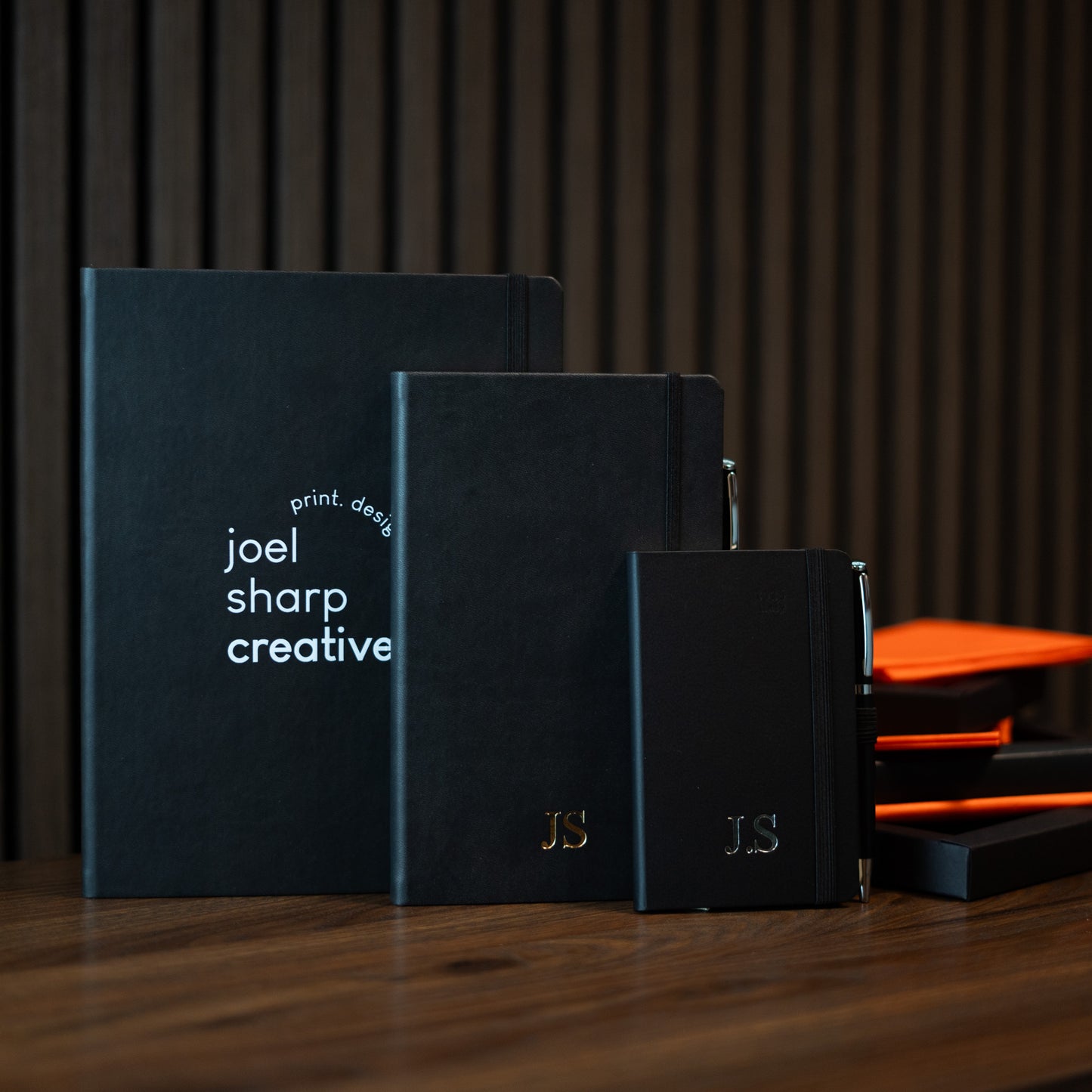 Large Notebook & Pen Gift Sets In 3 Different Sizes