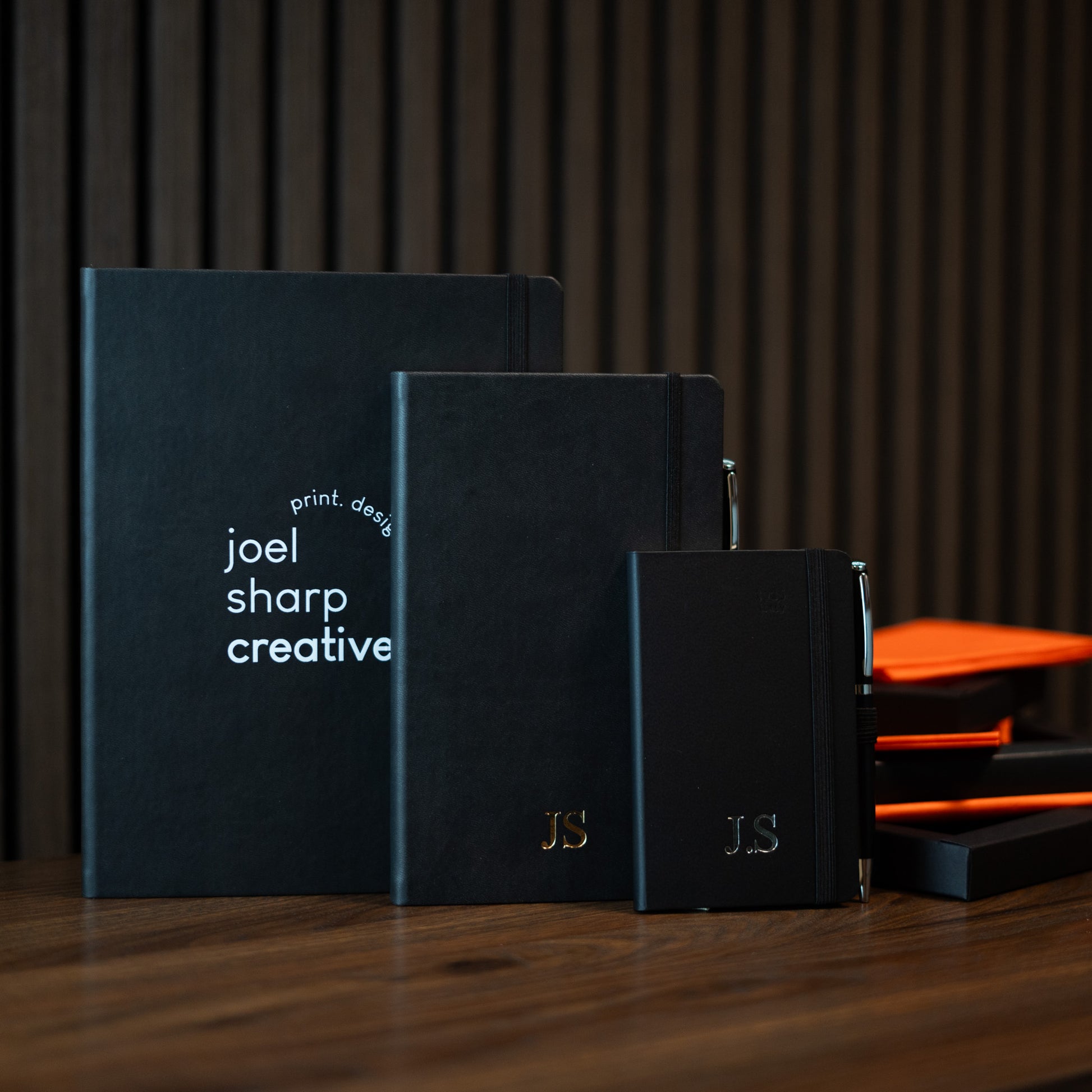 Large Notebook & Pen Gift Sets In 3 Different Sizes