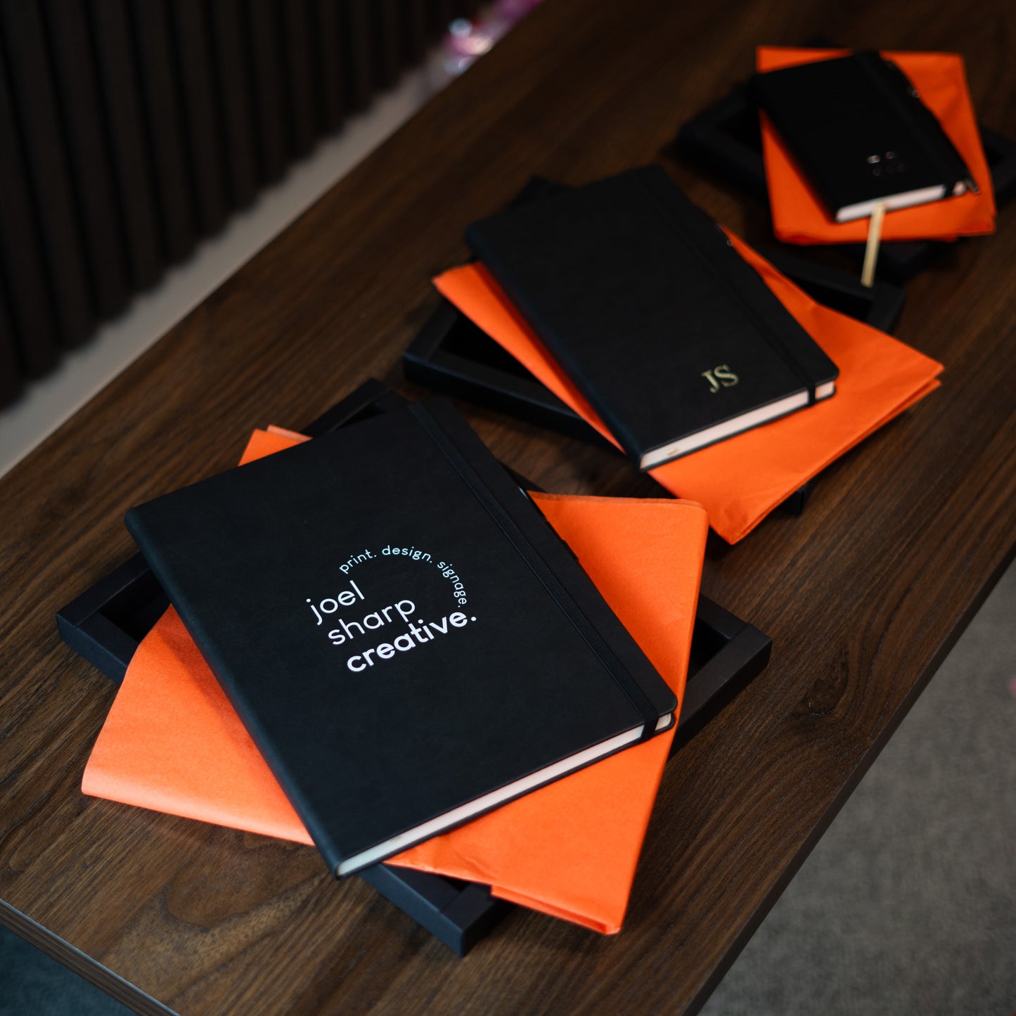 Large Notebook & Pen Gift Set With Boxes