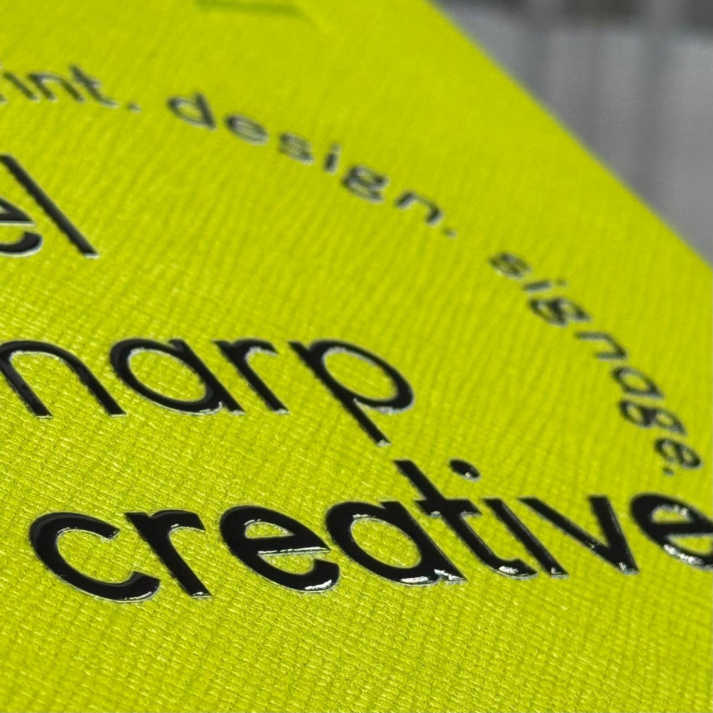 Logo UV Print