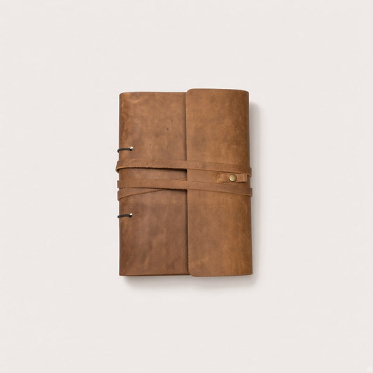 Brown A5 Artisan Leather Journal
