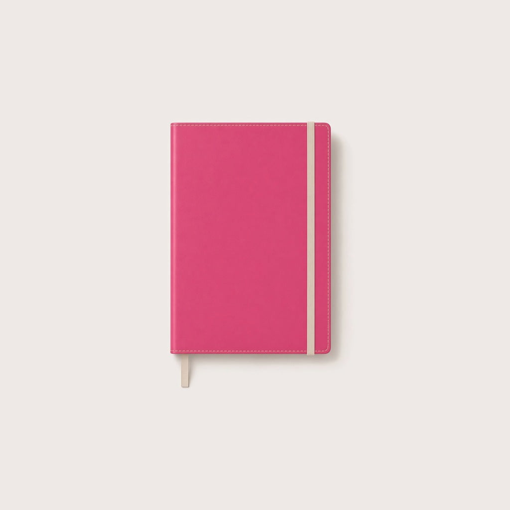 Notebook, Pen & 2 Accessories Gift Set – Pink notebook
