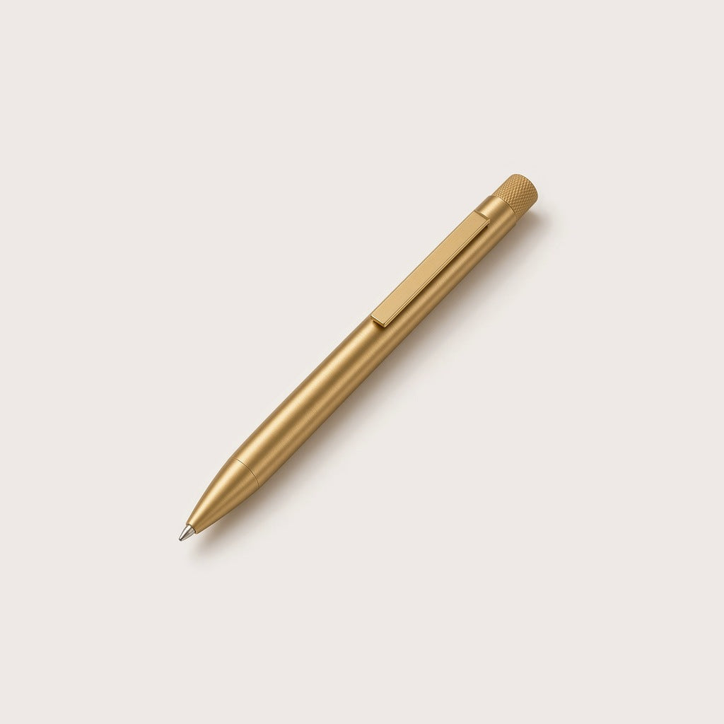 Luxury Pen & Box – Gold (diagonal)