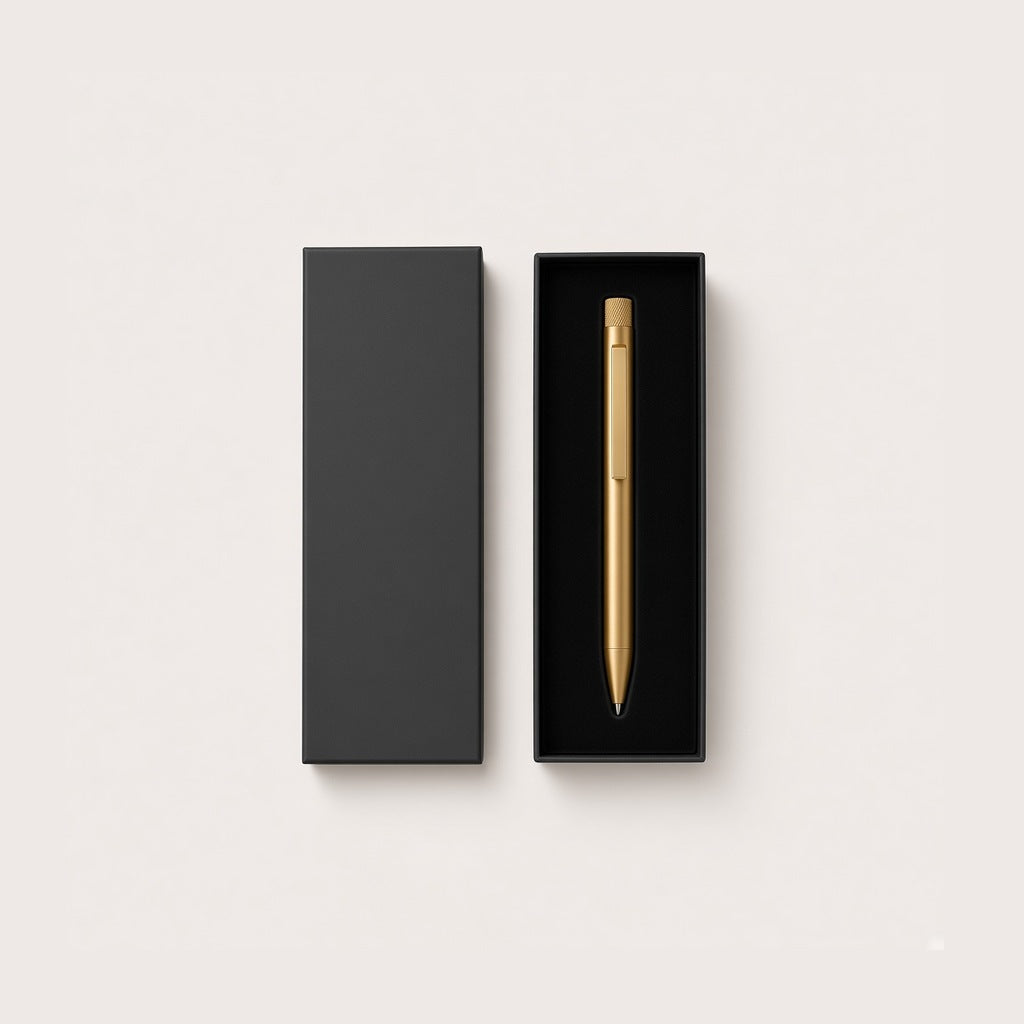 Luxury Pen & Box – Gold in gift box