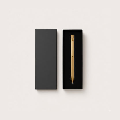 Luxury Pen & Box – Gold in gift box